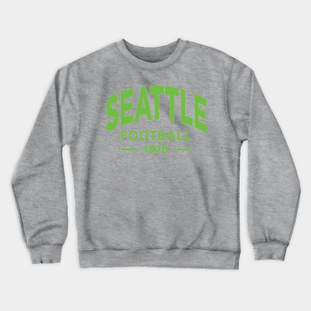 Seattle Seahawks Football Crewneck Sweatshirt by Fourteen21 Designs